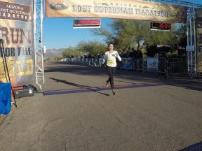 Ashley Carter Powell 8k Trail Run Female Winner